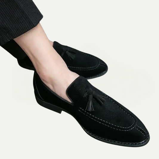 Tassel Leather Loafers